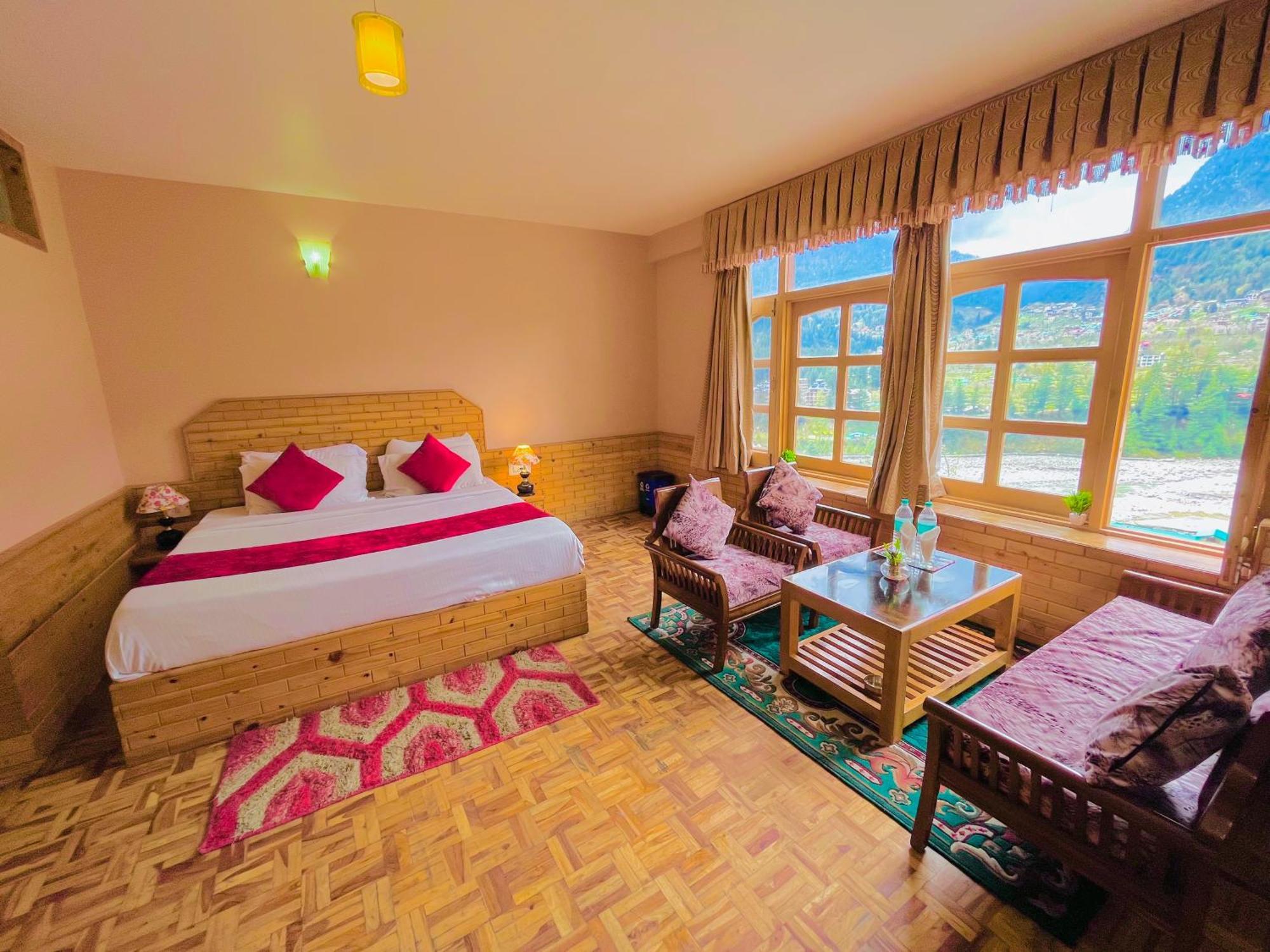 Snow Clad Riverview Hotel & Resort, Manali ภายนอก รูปภาพ